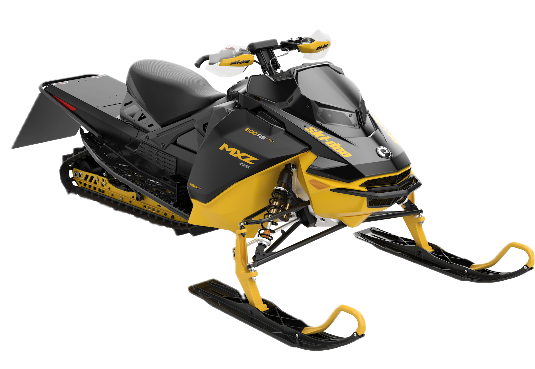 Ski-Doo MXZ 600RS E-TEC 2027 dans ses couleurs emblématiques noir et jaune