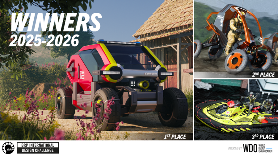 BRP Unveils the Winners of its 6th International Design Challenge 