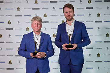 L’équipe de BRP a reçu le prix Gold Stevie® lors du gala des International Business Stevie Awards, le 10 octobre à Lisbonne.